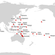 New Guinea flatworm map